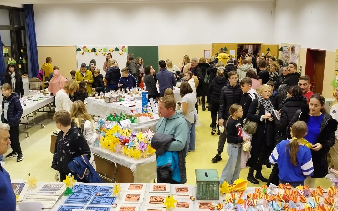 Nekaj utrinkov iz božično novoletnega bazarja